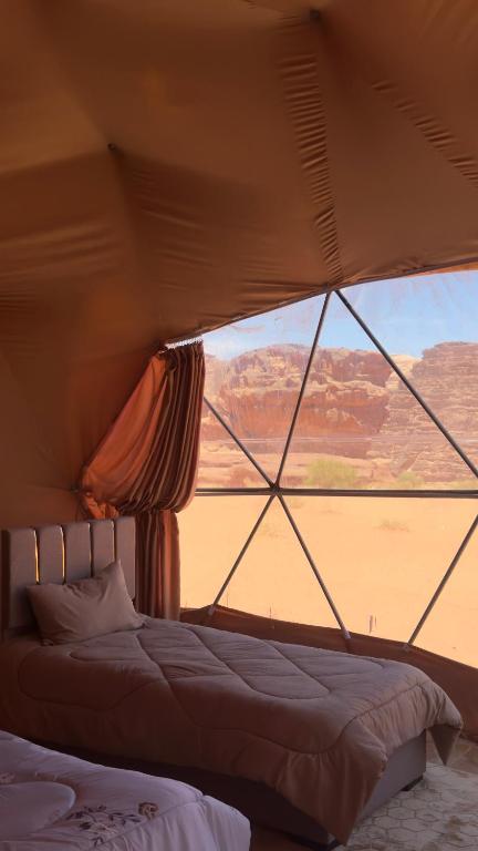 Wadi rum Bubble Camp & tour - 豪华单人间与阳台