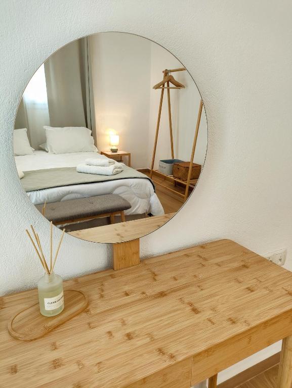 Postel nebo postele na pokoji v ubytování Villa Eftychia