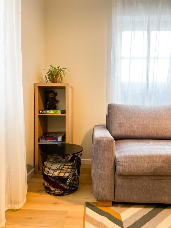 Posezení v ubytování ARKA Apartment Juhkentali
