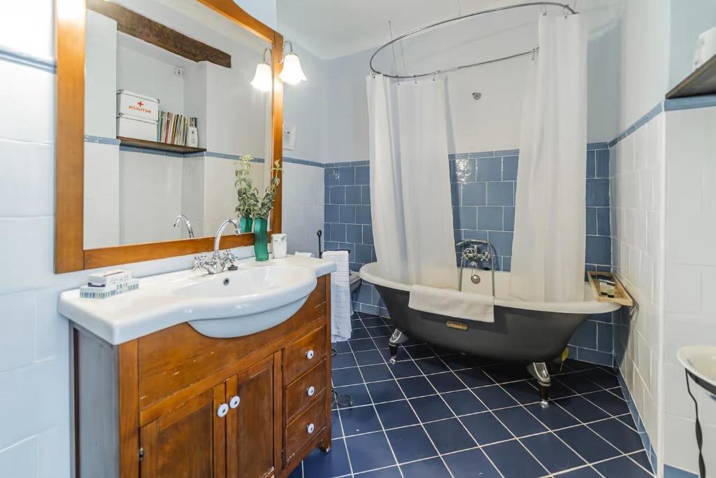 Kúpeľňa v ubytovaní Casa Los Aperos