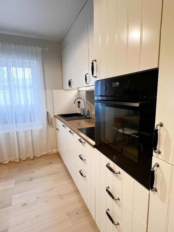 Kuchyň nebo kuchyňský kout v ubytování ARKA Apartment Juhkentali