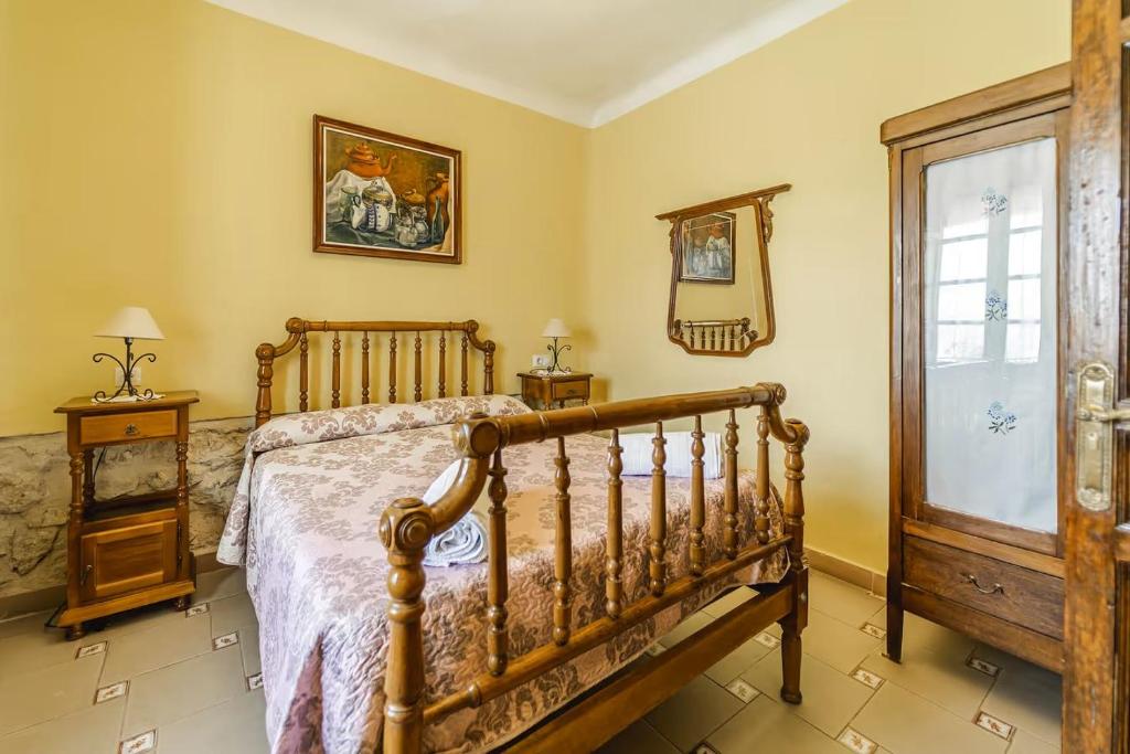 Posteľ alebo postele v izbe v ubytovaní Casa Los Aperos