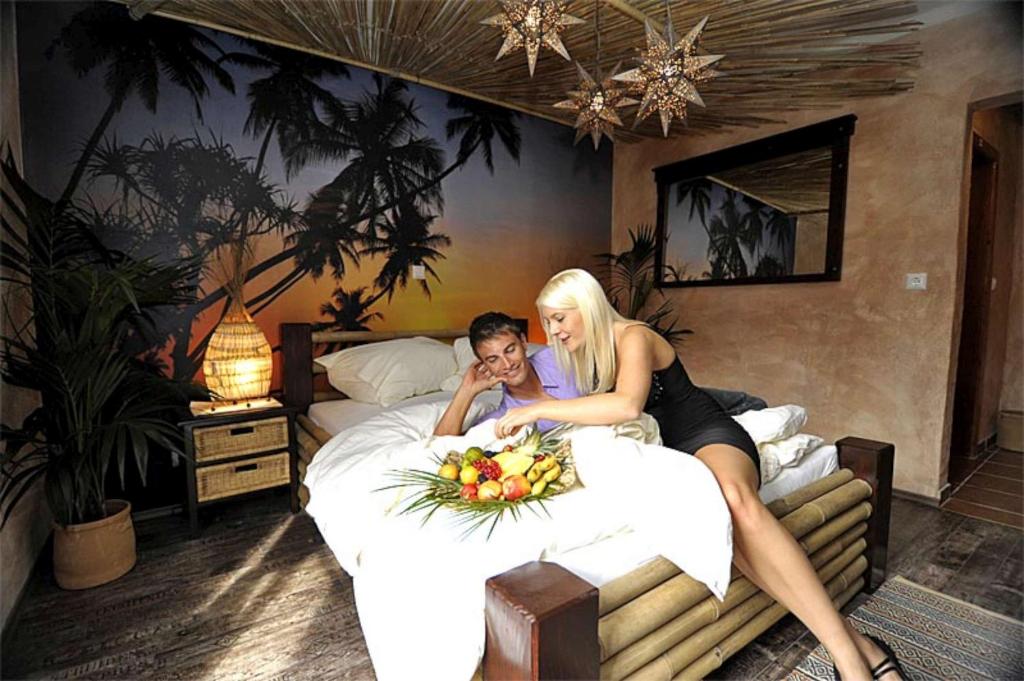 Hosté ubytování "Das Schlafzimmer" Erlebnis & Boutiquehotel - ehemals Hacienda Mexicana