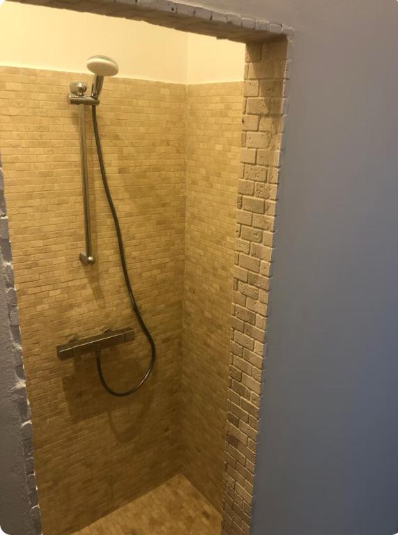 Kúpeľňa v ubytovaní Studio accès calanque