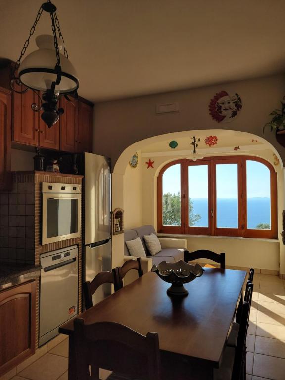Kuchnia lub aneks kuchenny w obiekcie SUN & RELAX, relaxing location with seaview