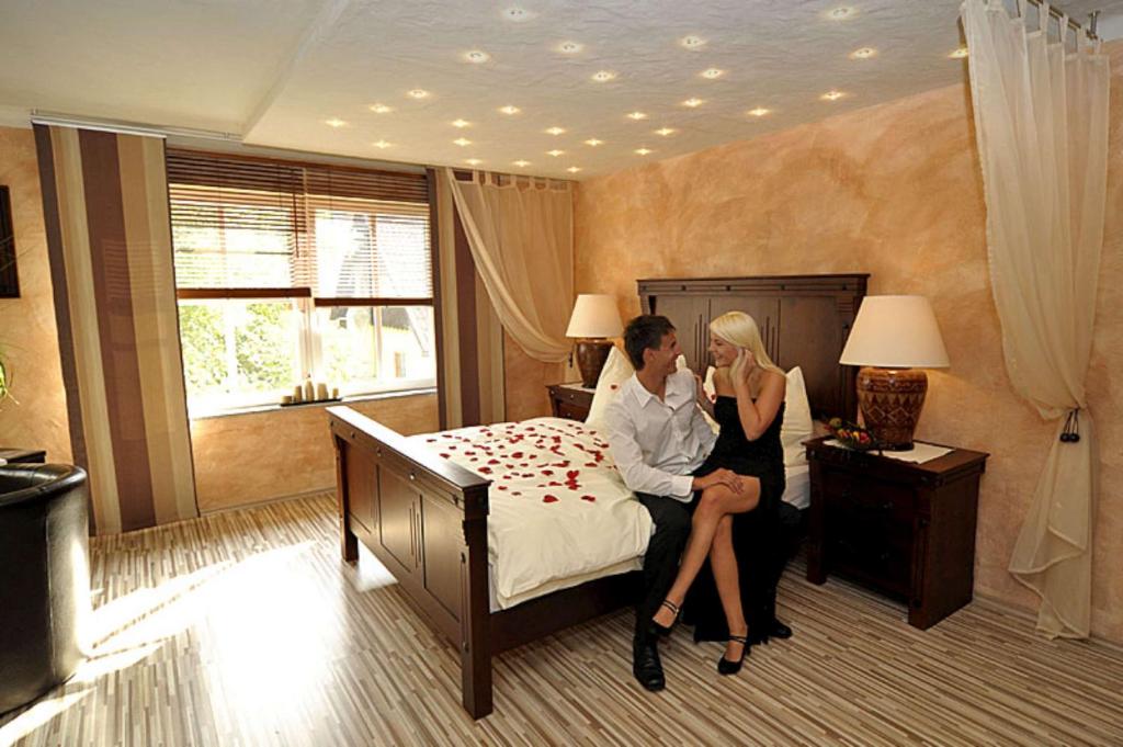 Hosté ubytování "Das Schlafzimmer" Erlebnis & Boutiquehotel - ehemals Hacienda Mexicana