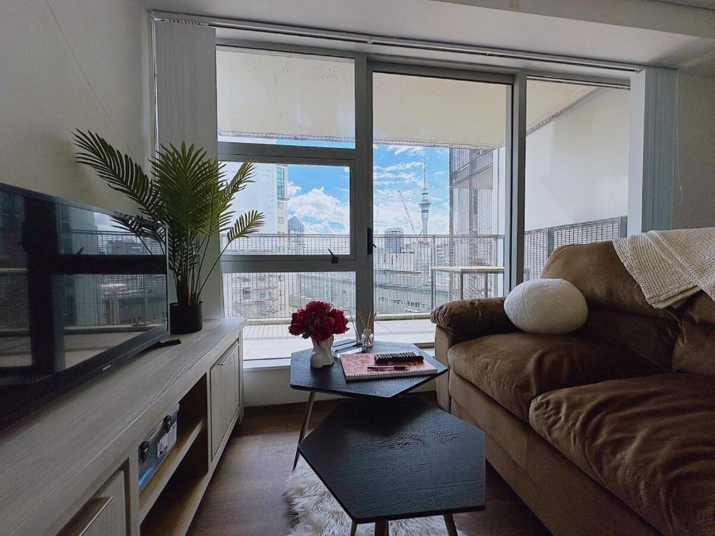 Cosy 1 bed-room bnb with skycity view - Resim 5
