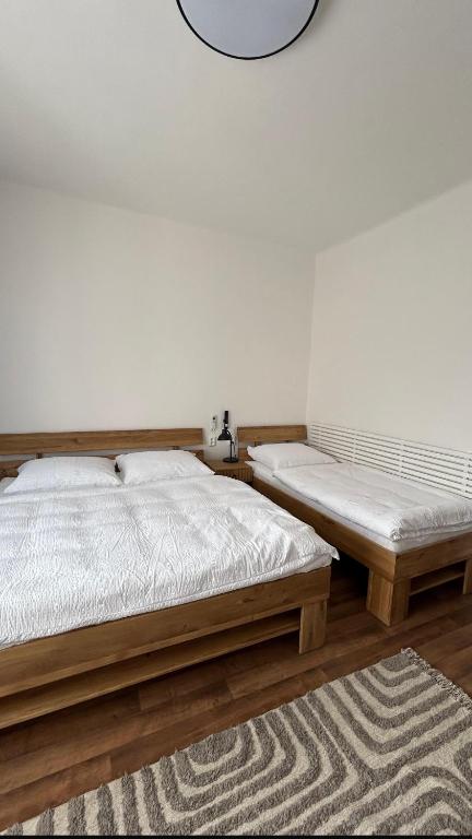 Postel nebo postele na pokoji v ubytování VilaVala