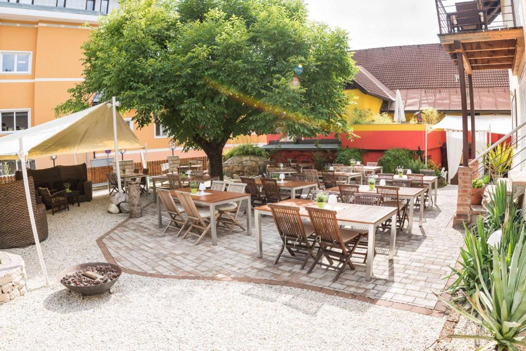 Restaurace v ubytování "Das Schlafzimmer" Erlebnis & Boutiquehotel - ehemals Hacienda Mexicana