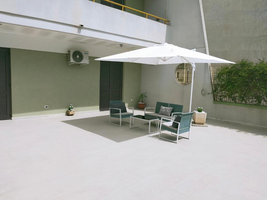 Patio alebo iná vonkajšia časť ubytovania Tarantula House