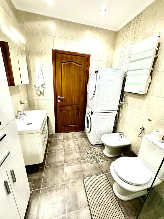 Koupelna v ubytování Villa Sun