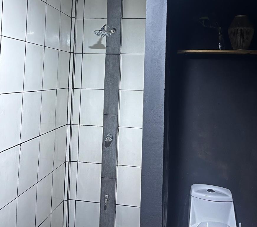 Koupelna v ubytování Casa Fénix