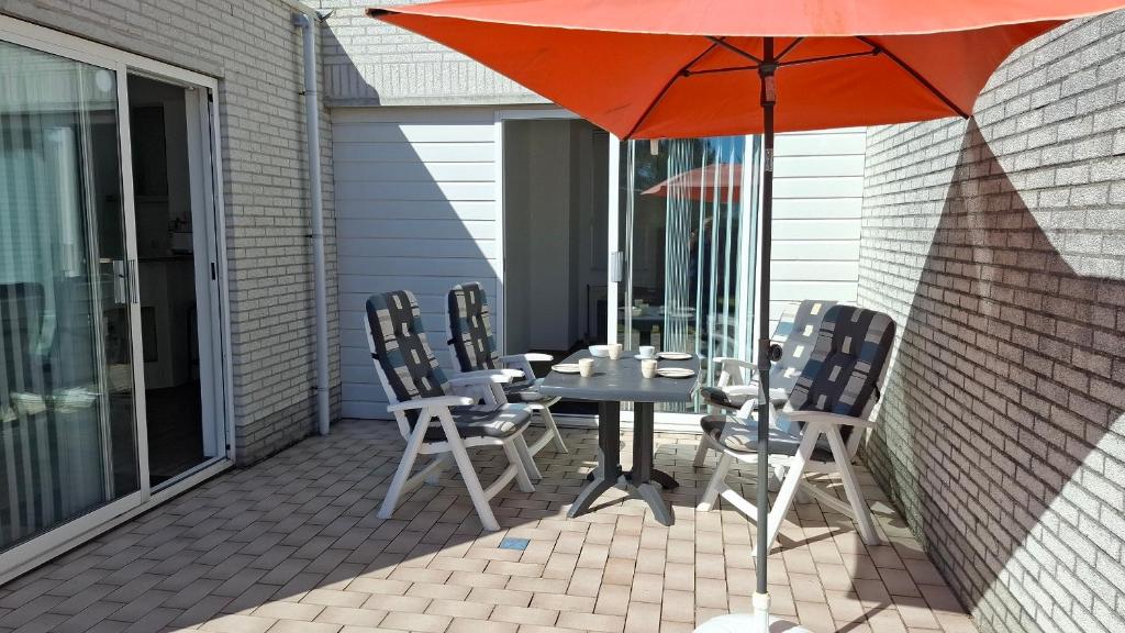 Balkón nebo terasa v ubytování Vacation home Zwaantje #DKR2