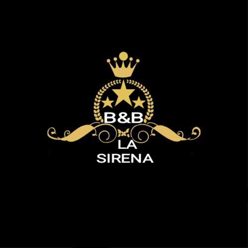 a logo with a crown and a star at La sirena in Mazara del Vallo