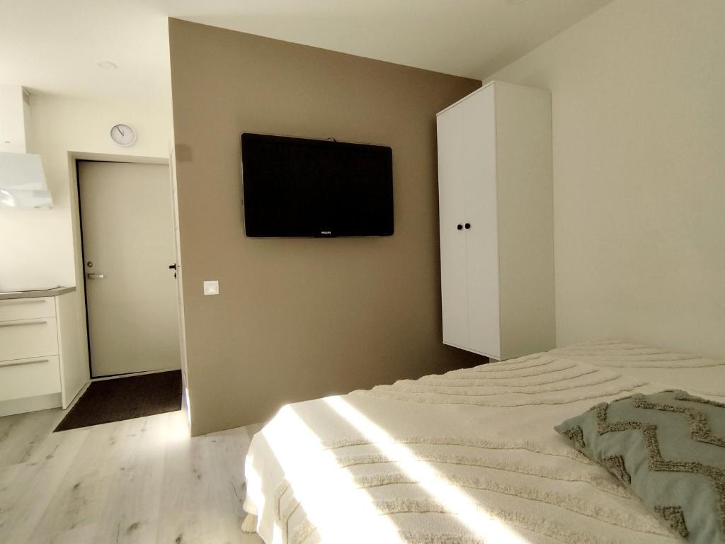 Courtyard Condo Twinにあるベッド