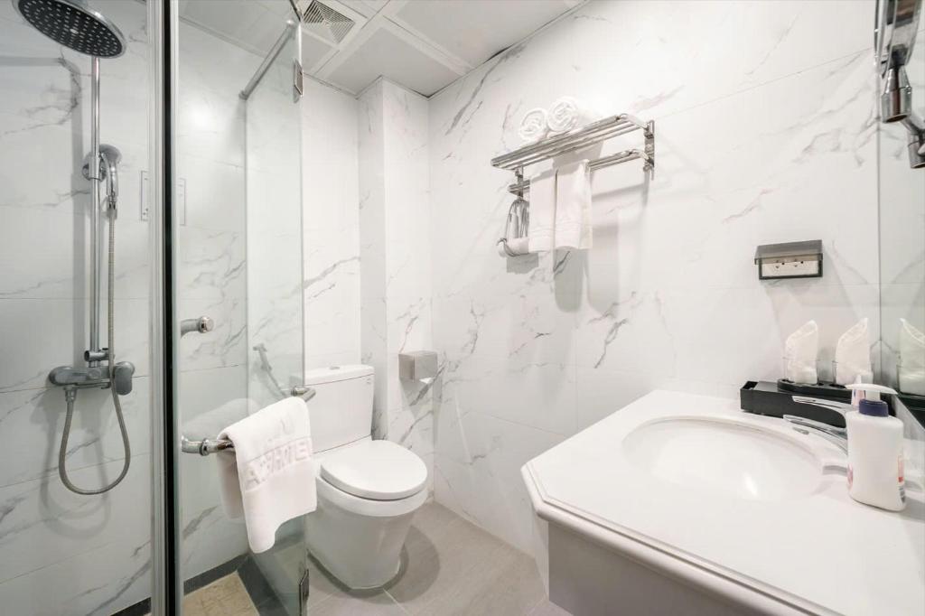 Koupelna v ubytování A25 Hotel - 193 Trung Kinh