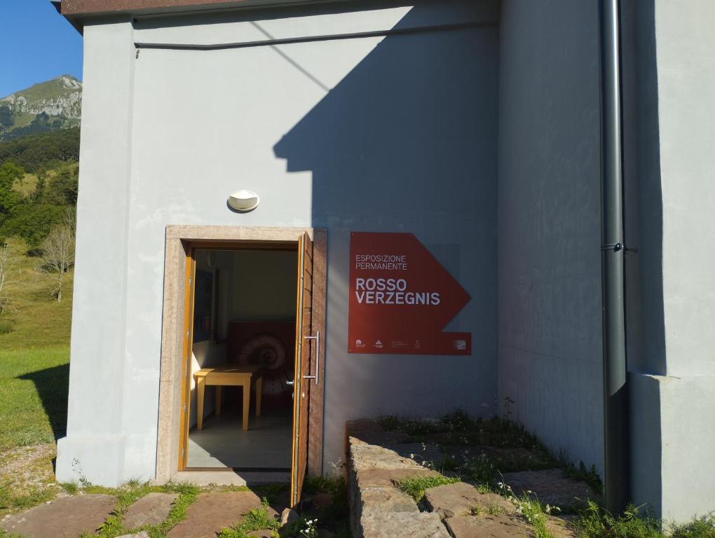 Certifikát, hodnocení, plakát nebo jiný dokument vystavený v ubytování Ristorante e B&B IN SELLA