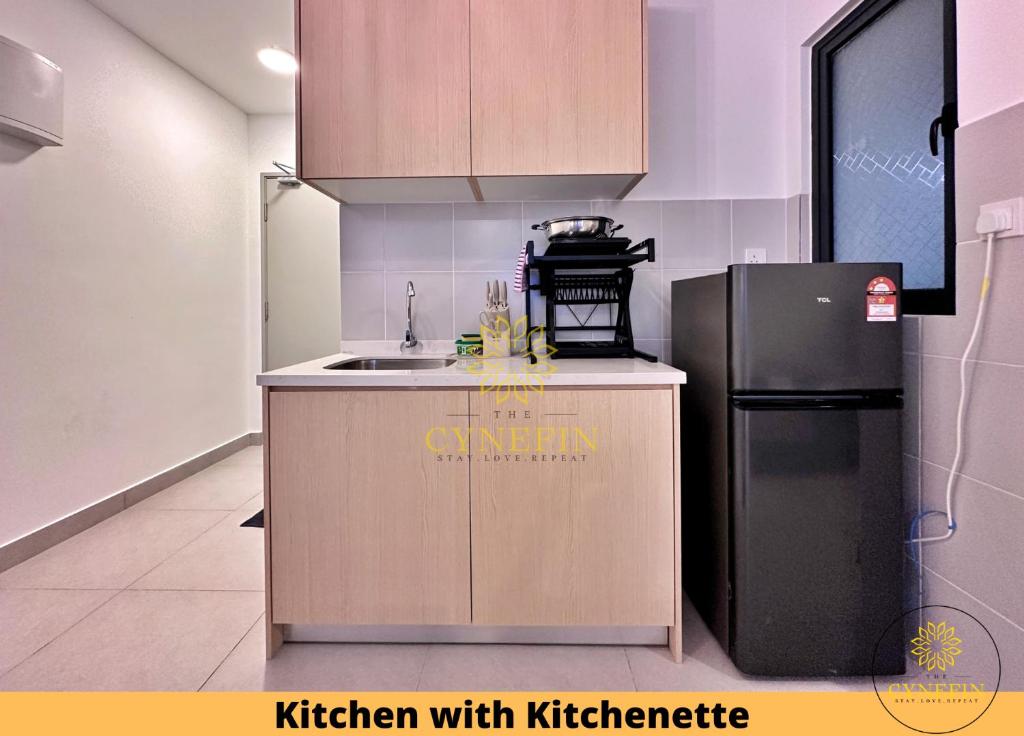 Kuchyň nebo kuchyňský kout v ubytování 168 Park Soho Selayang near UITM, IDCC, 99 Wonderland & Batu Caves