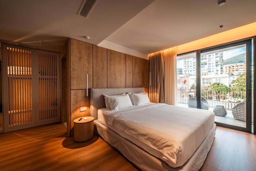 Postel nebo postele na pokoji v ubytování Hotel Vale