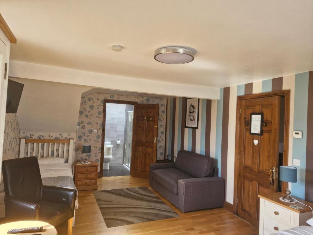 Istumisnurk majutusasutuses Rossroe Lodge B&B
