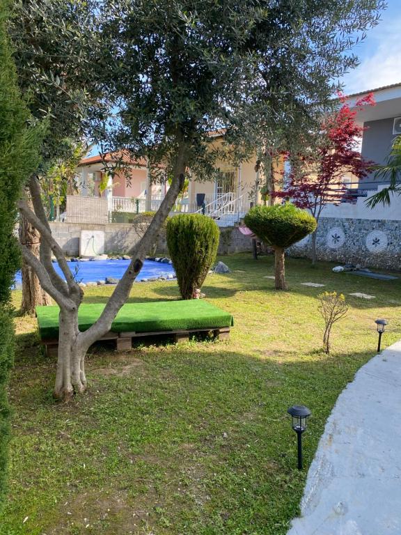 Zahrada ubytování Villa Kampou