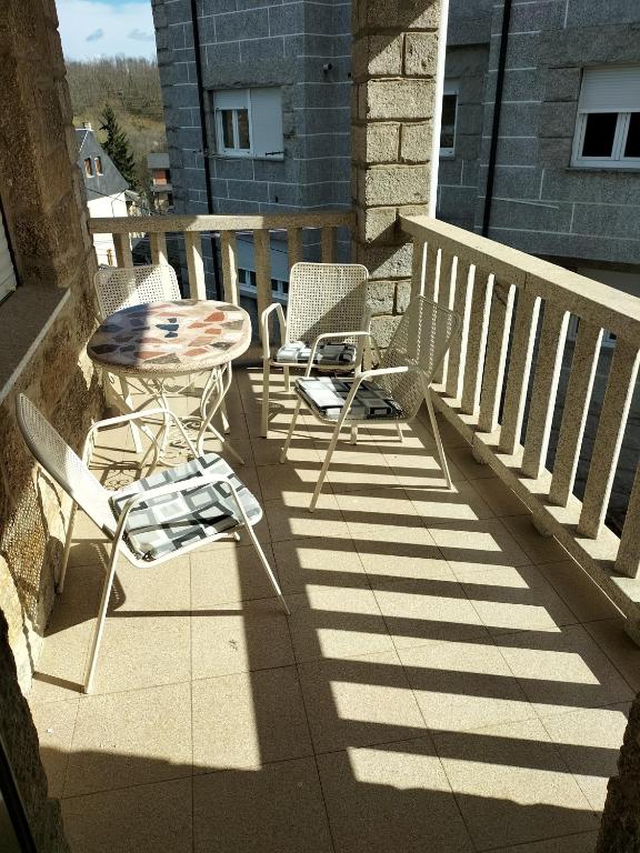 En balkon eller terrasse på Casa familiar Sanabria