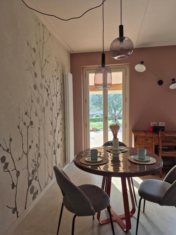 Posezení v ubytování Agriturismo CarpinoNero