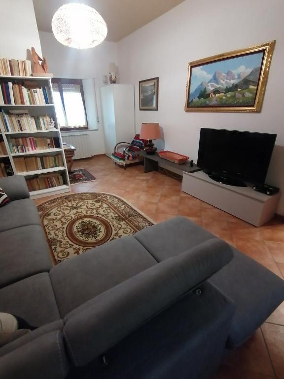 Posezení v ubytování Villetta la Fortezza