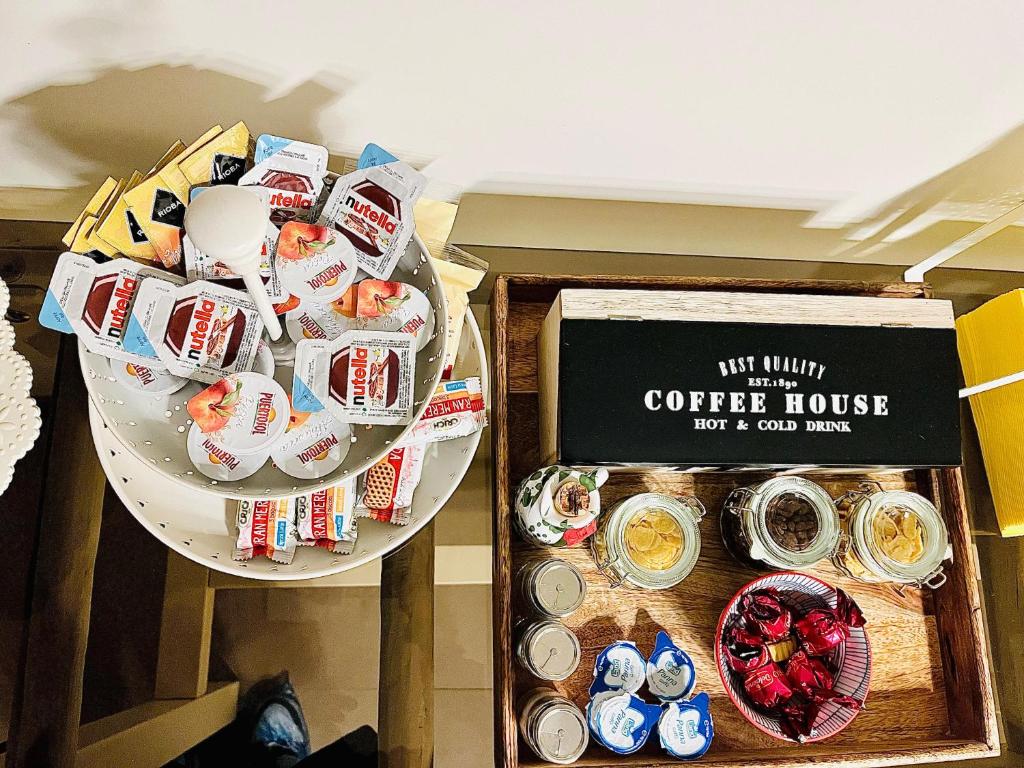 Jídlo v bed and breakfast nebo okolí