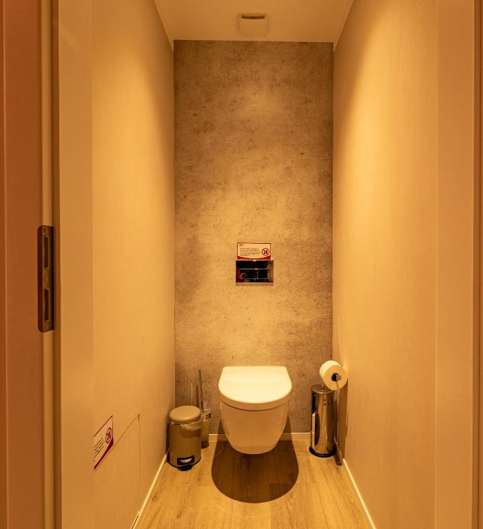 Koupelna v ubytování MEA HOTEL TRIER