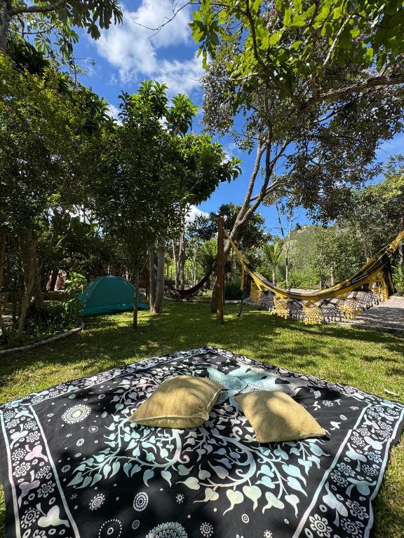 Zahrada ubytování Camping Serra Santana