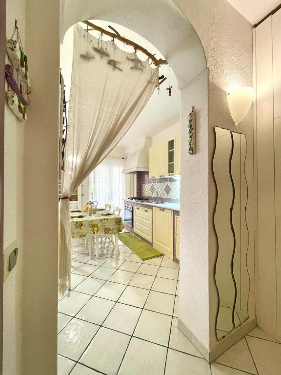 Kuchyň nebo kuchyňský kout v ubytování Casa Alina - Ischia Ponte