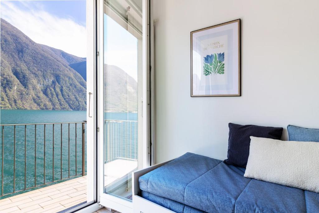 Esclusivo e unico Balcone sul Lago di Lugano, Gandria - Resim 11