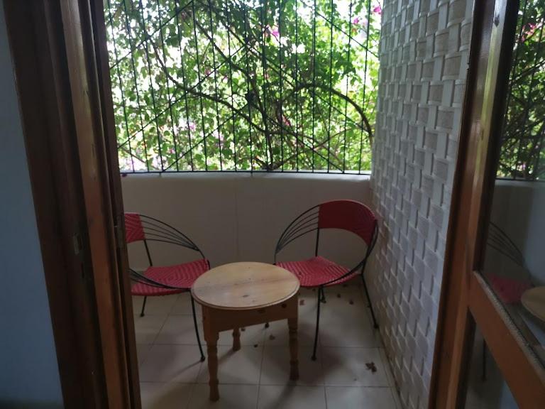 Balkón nebo terasa v ubytování Le jardin d'habiba