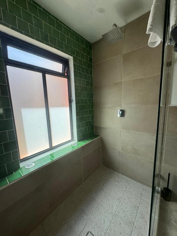 Koupelna v ubytování Casa Moseua