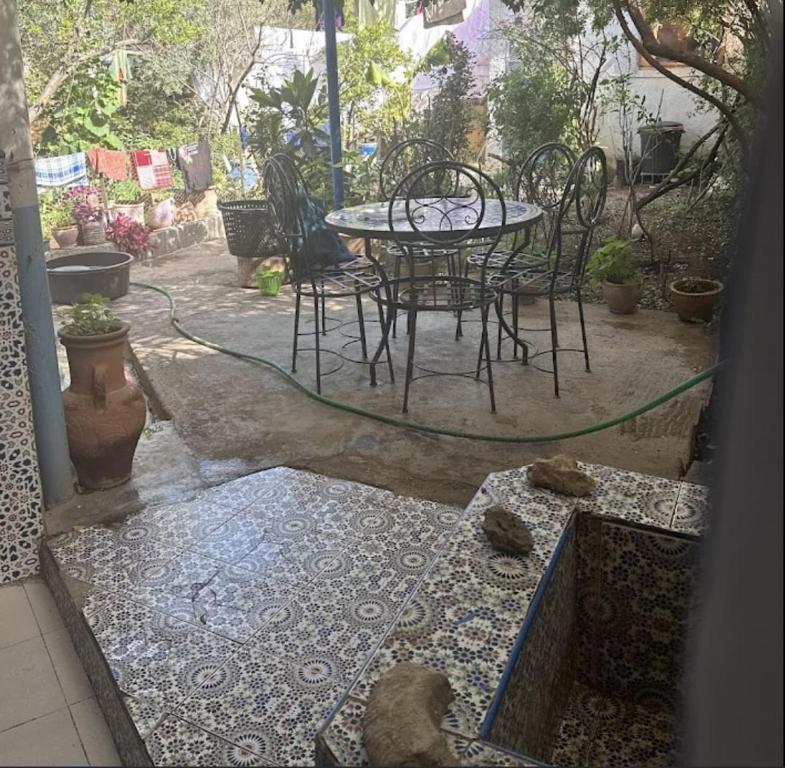Zahrada ubytování Le jardin d'habiba