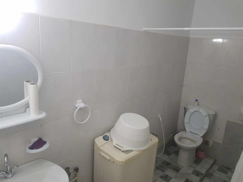 Koupelna v ubytování Appartement