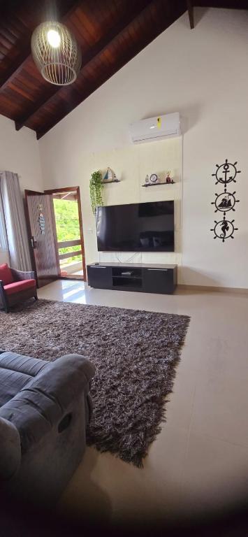 Χώρος καθιστικού στο Casa em Juquehy