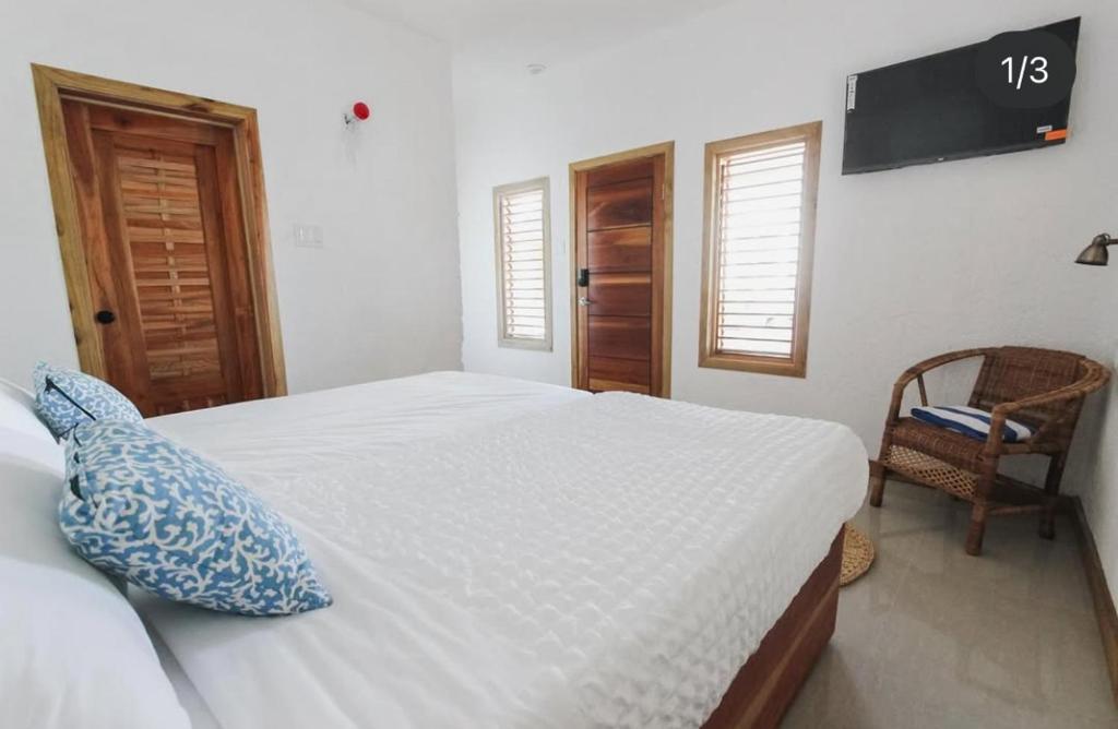 Letto o letti in una camera di Begona Cliff Hotel