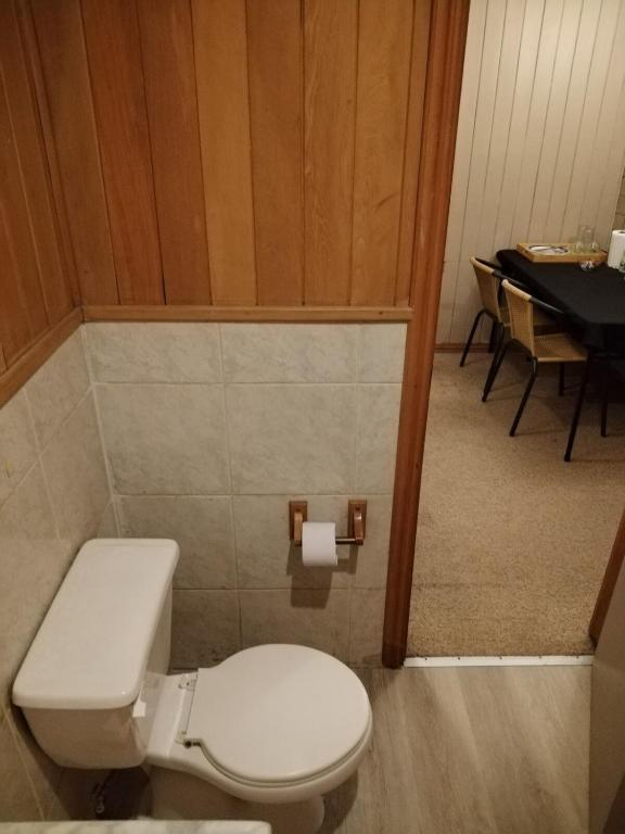 Koupelna v ubytování Habitacion Arrayan