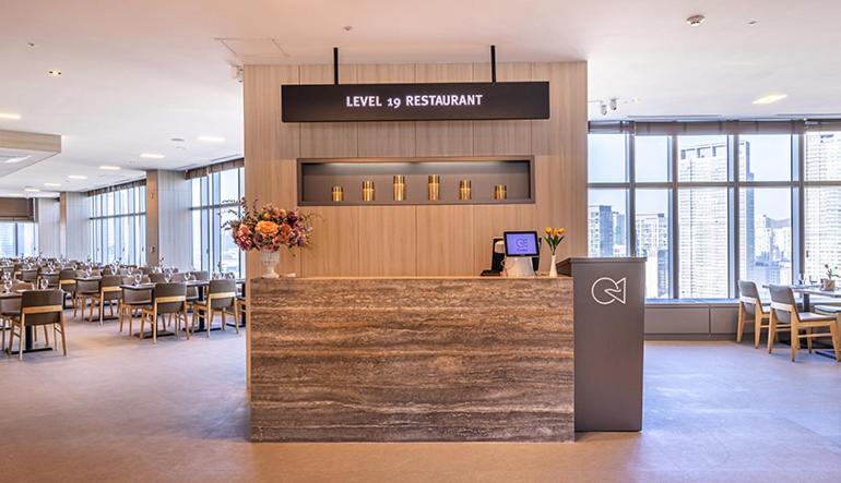Restaurace v ubytování Orakai Songdo Park Hotel