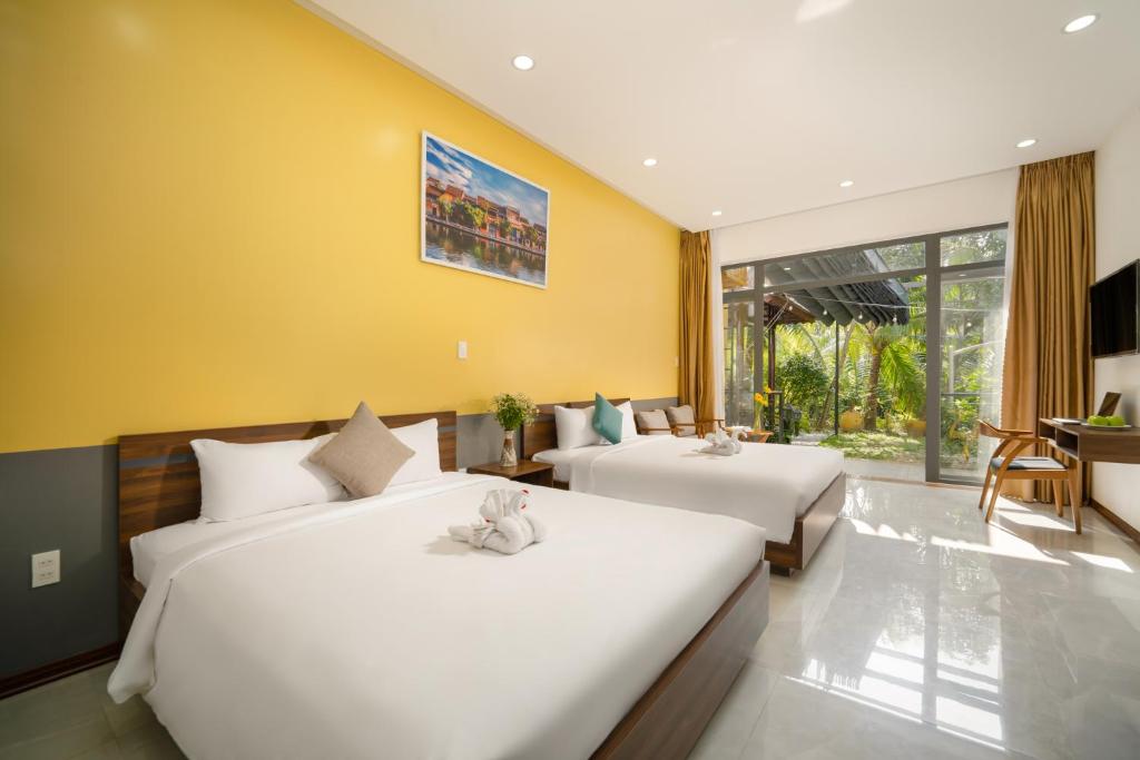 Lancelynk Retreat Hoi An - 带花园的家庭房间