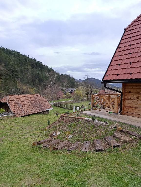 Příroda nedaleko prázdninového domu