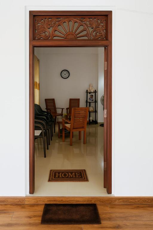 Posezení v ubytování Hostel Colombo Airport