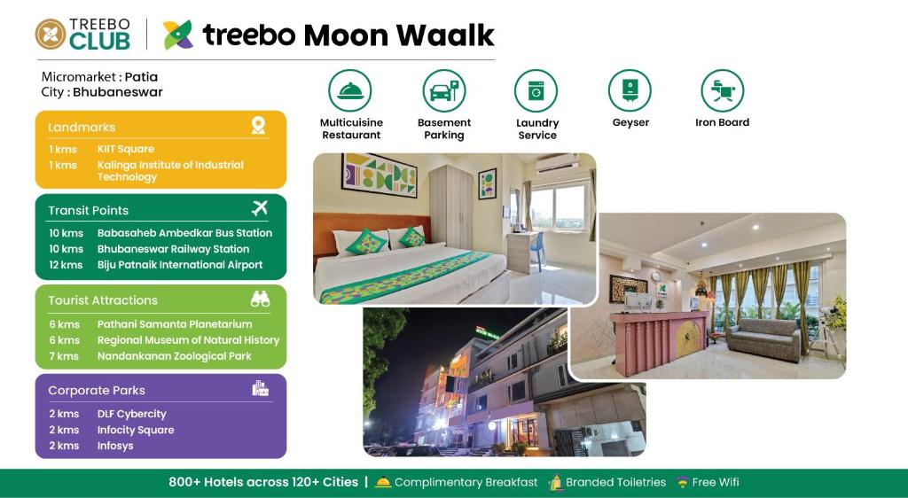 Fotografie z fotogalerie ubytování Treebo Moon Waalk v destinaci Bhuvanéšvar