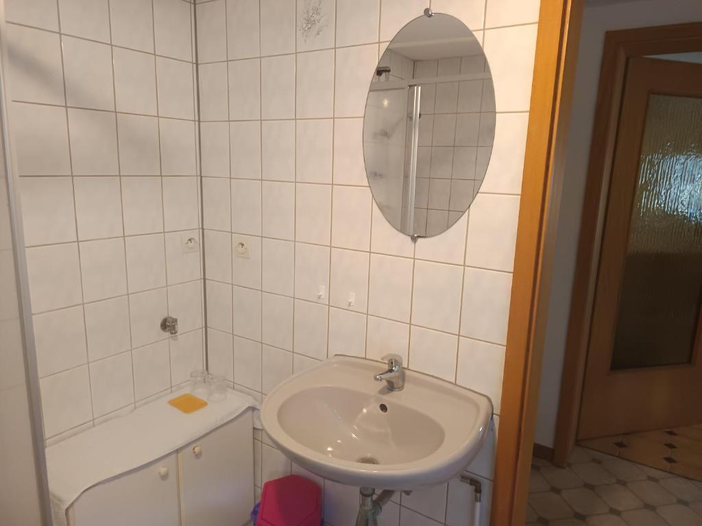 Koupelna v ubytování Gîte Hecker Alsace