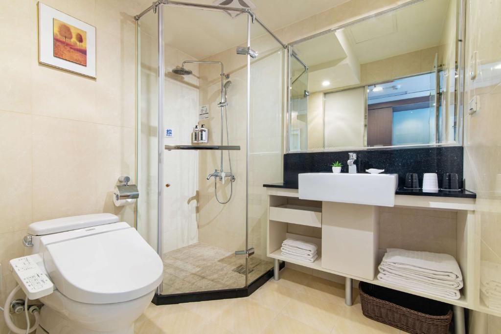 Lishiuan Hotel - Deluxe Familienzimmer Mit Stadtblick