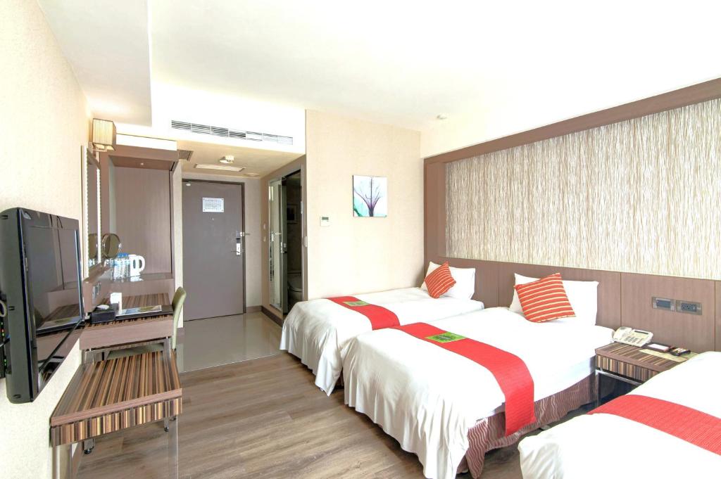 Lishiuan Hotel - Komfort-Dreibettzimmer