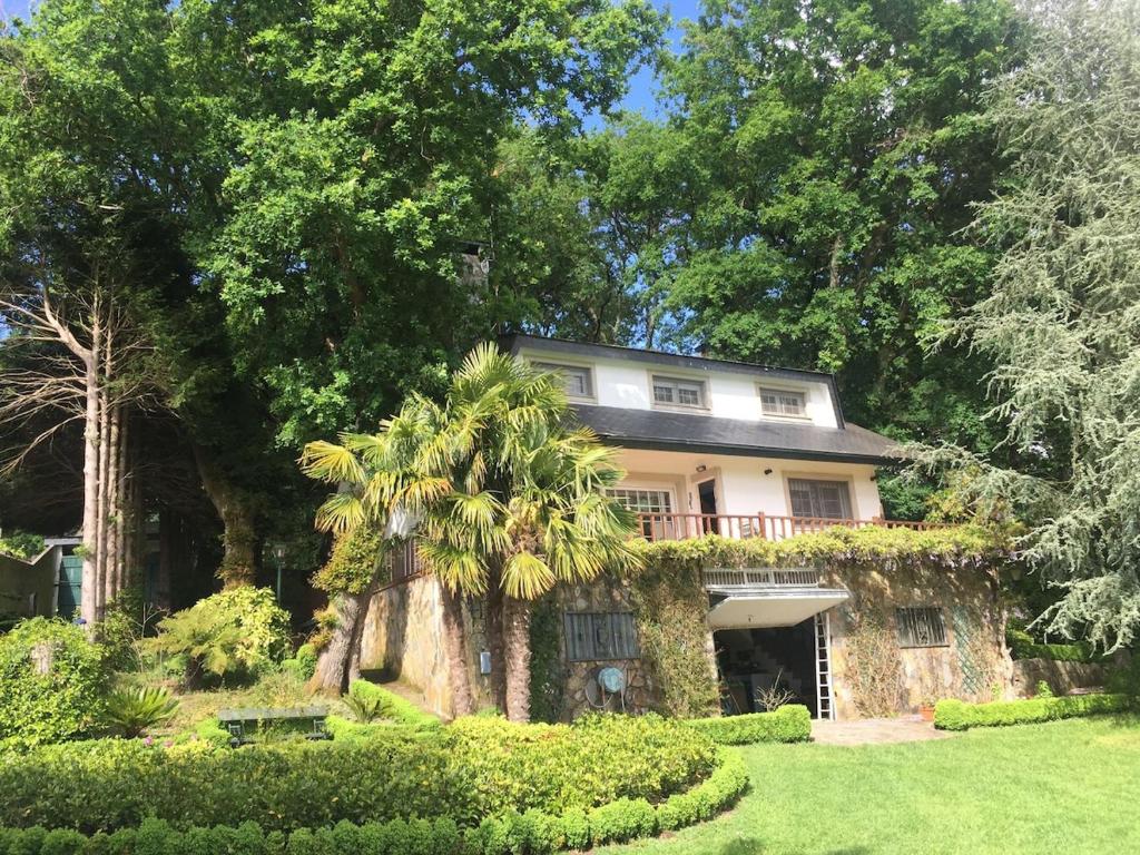 Κήπος έξω από το Casa Pepe Albela - 20 min de Santiago