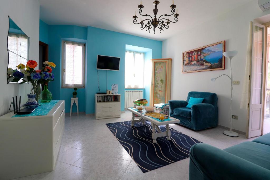 TV a/nebo společenská místnost v ubytování Da Stea guest house